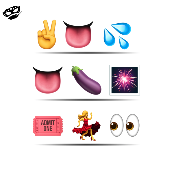 Welke emoji kun je gebruiken bij sexting?